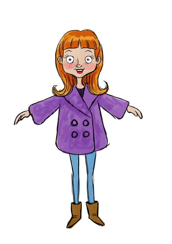Mom character sketch 2