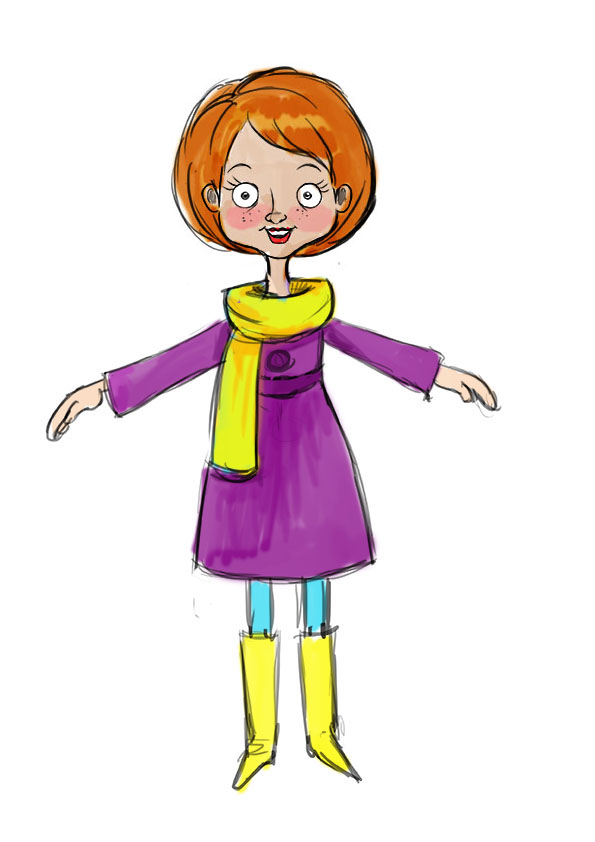 Mom character sketch 3